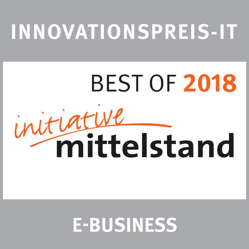 Innovationspreis im E-Business 2018 der it-motive AG