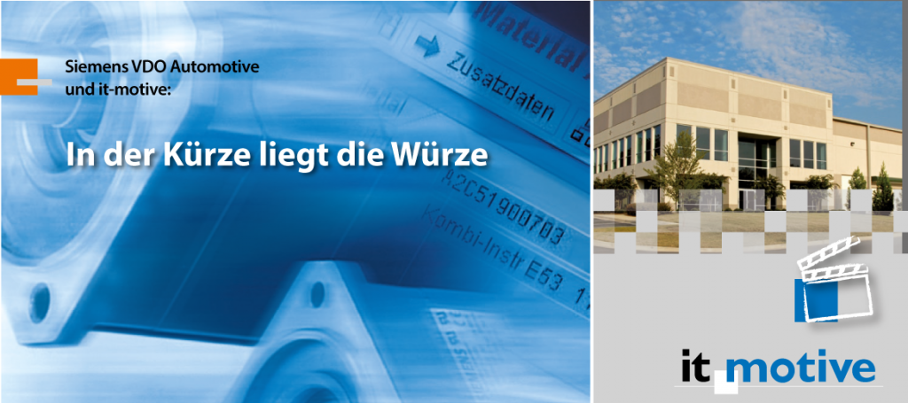 Siemens-VDO-Materialkurztext-Header