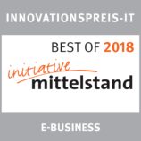 Best of 2018 Innovationspreis IT für itmRuleDesigner für visuelle Produktmodellierung von it-motive