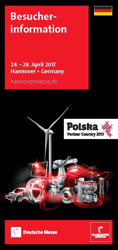 Besucherinformation Hannover Messe 2017 Broschüre