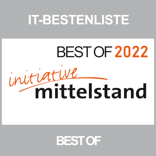Best of 2018 Innovationspreis IT für itmRuleDesigner für visuelle Produktmodellierung von it-motive