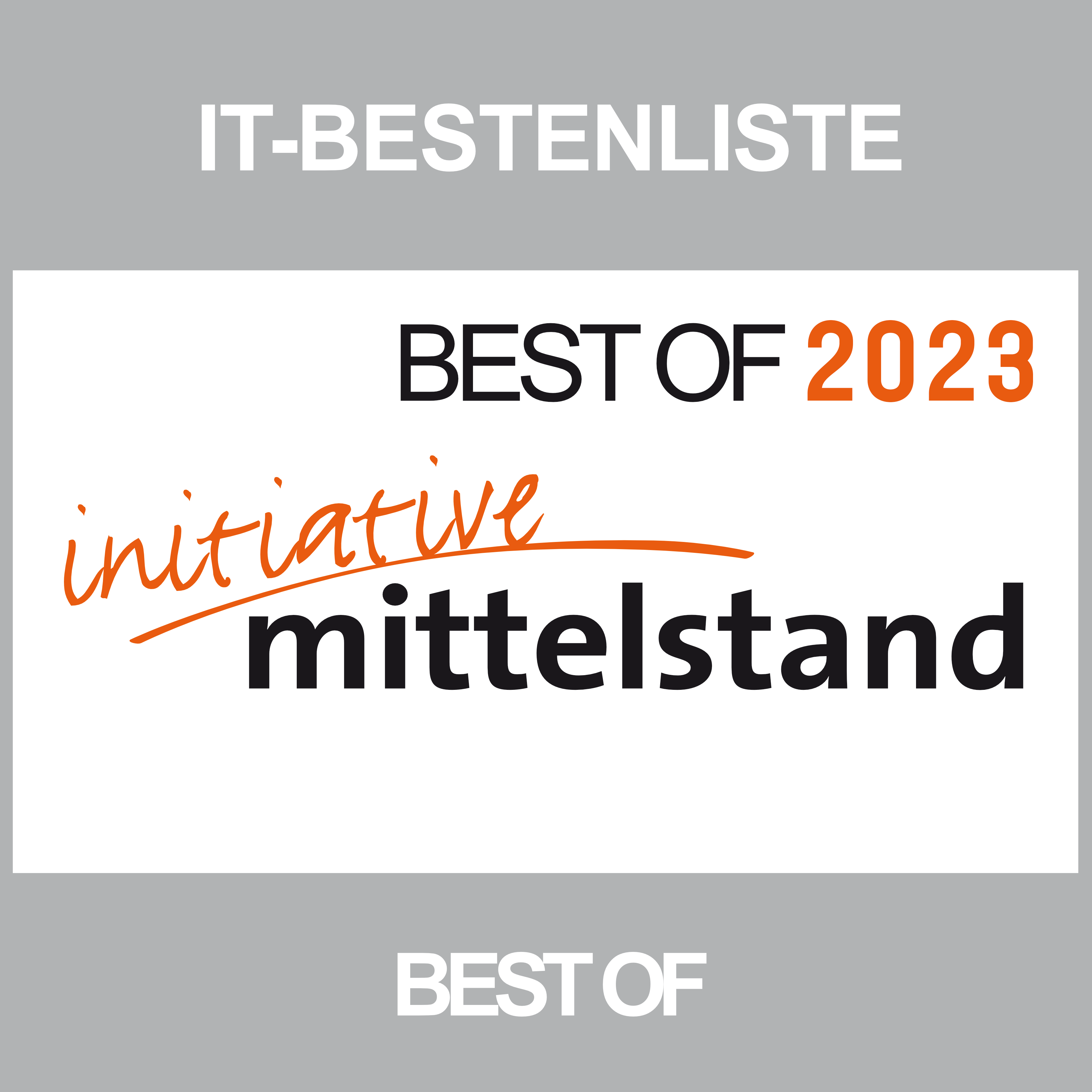 Best of 2023 Innovationspreis IT