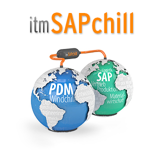 Icon_Schnittstelle: SAP-ERP und PDM-Welt